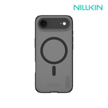 磁吸殼 NILLKIN Apple 蘋果 iPhone Air 磨砂護盾 Pro 磁吸保護殼(透黑) 保護套 手機殼 磁吸殼 雙料殼 支援 MagSafe【愛瘋潮】