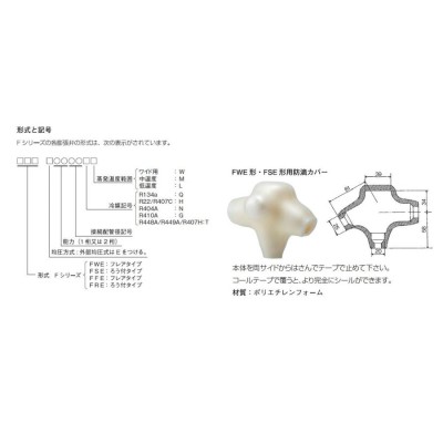 不二工機 FWE形温度膨張弁 FWE-E1034NW 外均 フレア R404A対応 ワイド