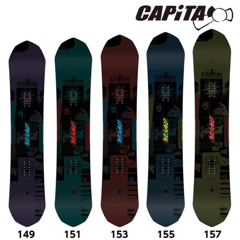 CAPiTA ULTRAFEAR JPN LTD 155 板のみALLIAN - スノーボード