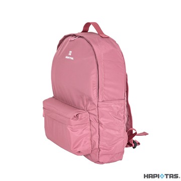 【HAPI+TAS】 HAP0112摺疊手提後背包-霧面粉