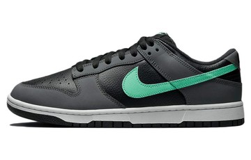 DUNK LOW BLACK GREEN GLOW