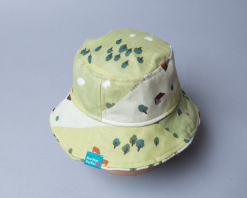 帽圍可調塑型-漁夫帽 防曬 寶寶 童裝 禮物 帽子露營 登山