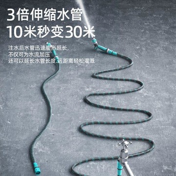 免運💒臺灣熱銷🐬洗車高壓水槍伸縮水管軟管魔術管家用自來水刷車噴槍噴頭清洗神器