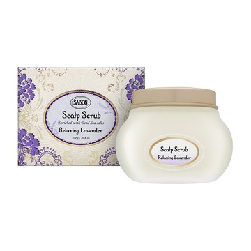 【SABON】舒緩薰衣草死海鹽頭皮磨砂膏 300g
