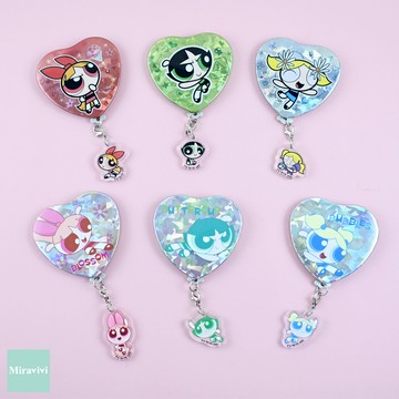 飛天小女警心型徽章