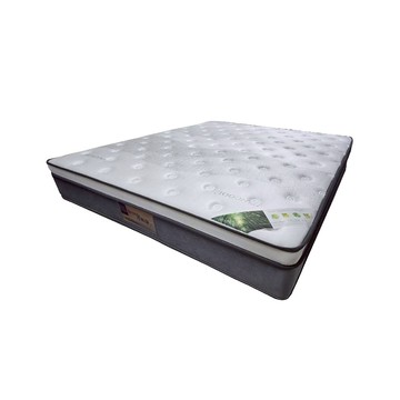 ASSARI-艾瑞乳膠涼感厚針織加高硬式獨立筒床墊-雙人5尺