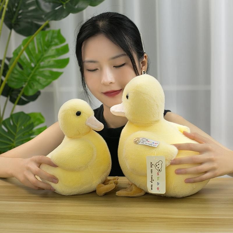 リアルぬいぐるみ アヒル 知能玩具 おもちゃ かわいい 縫い包み ふわふわ もちもち 癒し 洗える お祝い プレゼント28cm 通販 Lineポイント最大get Lineショッピング