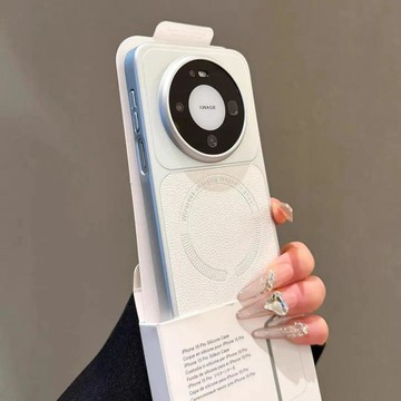 輕奢荔枝紋 適用華為 Mate80ProMax/Mate70Air 磁吸防摔保護套