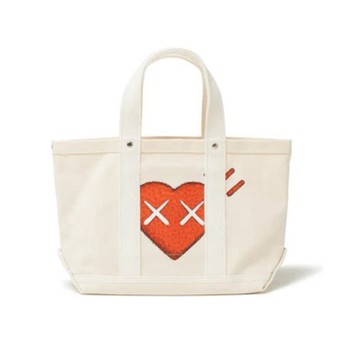 ☆AirRoom☆【現貨】2021AW HUMAN MADE KAWS TOTE BAG 愛心 小 托特包 聯名