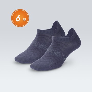 waken 輕量立領除臭船型襪 6雙組 / 除臭襪 襪子 薄襪 足弓襪 隱形襪 男襪女襪 手工對目