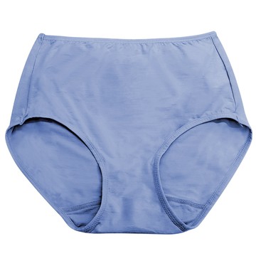 【Clany 可蘭霓】台灣製絲蛋白親膚 M-XL內褲(群青藍 2152-52)環保安心染劑