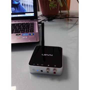 levn/樂朗 017適配器aux車載功放藍牙接收器轉音箱無線響高保免充