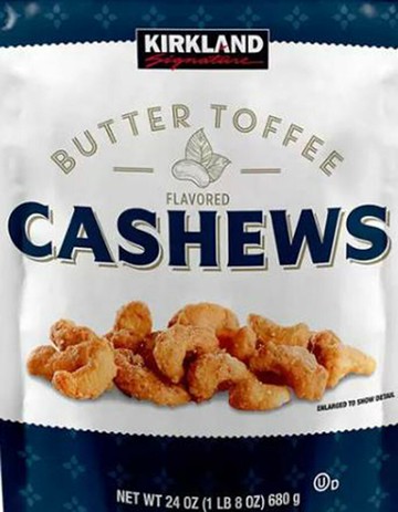 [COSCO代購5] C1510336 KIRKLAND SIGNATURE 科克蘭奶油太妃風味腰果 680公克