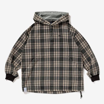 【日貨代購CITY】2020AW DESCENDANT MOLE HOODED LS SHIRT 格紋 連帽 襯衫 現貨