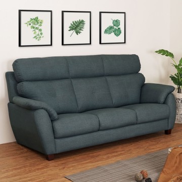 Homelike 喜家居三人座抓皮沙發(2036)-211x94x104cm