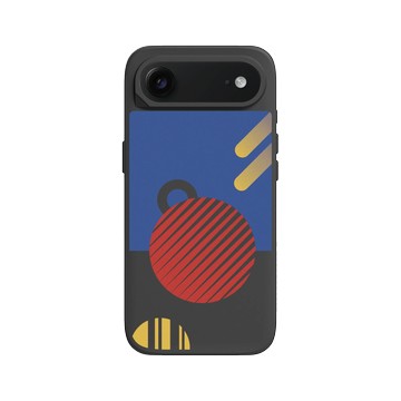 iPhone Air SolidX 黑 - NASA - Arp 142 Galaxies - Bauhaus Style