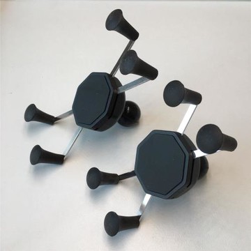 SF4手機支架兼容RAM一英寸球頭1/4螺絲球頭可拆四爪支架 送固定網