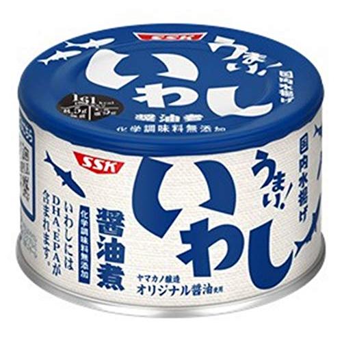 SSKセールス うまい いわし醤油煮 150g×6個