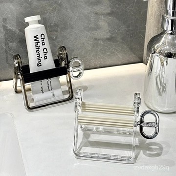 🔥臺灣出貨🔥懶人擠牙膏神器衛生間洗漱臺洗麵奶護手霜擠壓器簡約創意2024新款