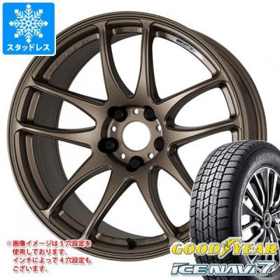 スタッドレスタイヤ グッドイヤー アイスナビ7 165/55R15 75Q ワーク ...