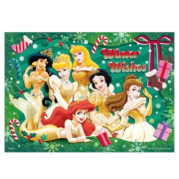 HUNDRED PICTURES 百耘圖 Disney Princess 公主 拼圖 17 HPD0108-337  混和顏色  1個  108片