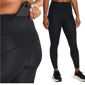 【UNDER ARMOUR】UA 女 Launch Elite 緊身九分褲_1383367-001