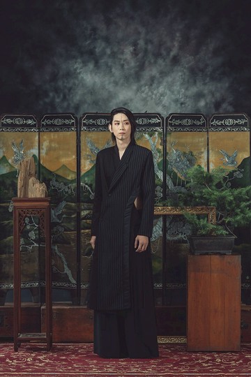 解構和服長外套(201J04)