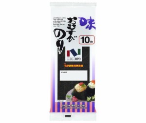 ニコニコのり 味おむすび 3切10枚×10袋入×(2ケース)｜ 送料無料