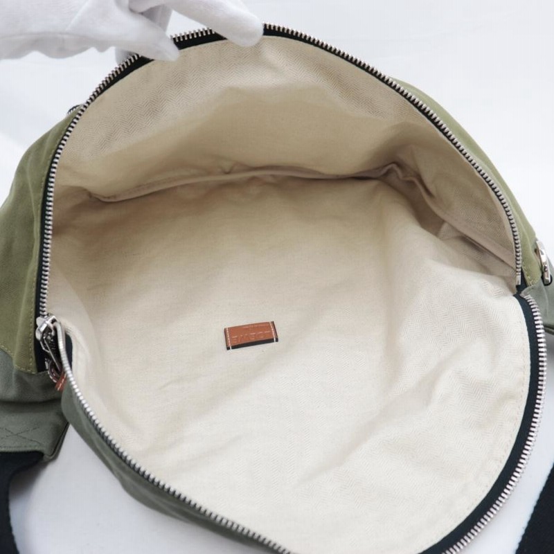 新品同様 ロエベ XL BUMBAG ボディバッグ メンズ カーキグリーン キャンバス バムバッグ ウエストポーチ B687C60X11 LOEWE  | LINEブランドカタログ