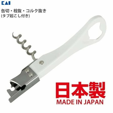 asdfkitty*日本製 貝印 五用開罐器/開瓶器-正版商品