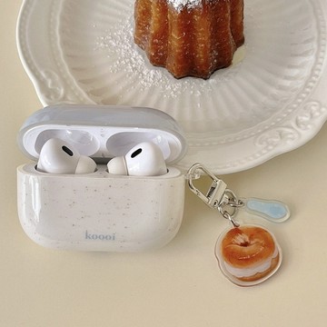 【隔日到貨】AirPods4 韓國 撞色格紋 貝果 ins AirPods Pro2 AirPods 4 3 保護殼