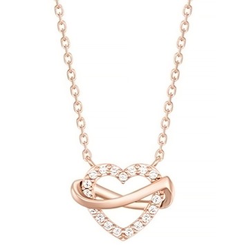 J.ESTINA ETER系列 Holiday Heart心型項鍊 女款 925純銀 42cm 附購物袋  金色