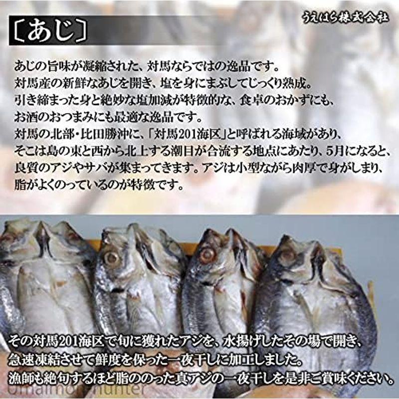 対馬一汐 あじ 70g×5枚 連子鯛 70g×3枚セット