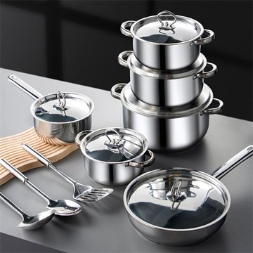 不銹鋼廚具套裝 廚房烹飪鍋鏟漏鏟湯勺漏勺 家用鍋鏟套裝廠家批發