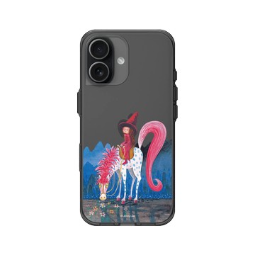 iPhone 17 Clear (相機按鈕) 酷墨灰 - 幾米 Jimmy Liao - 我的錯都是大人的錯-紅帽女孩