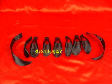 戲劇戲曲舞臺裝戲劇花旦貼片演出頭飾配飾用品假皮仿人發水鬢片子