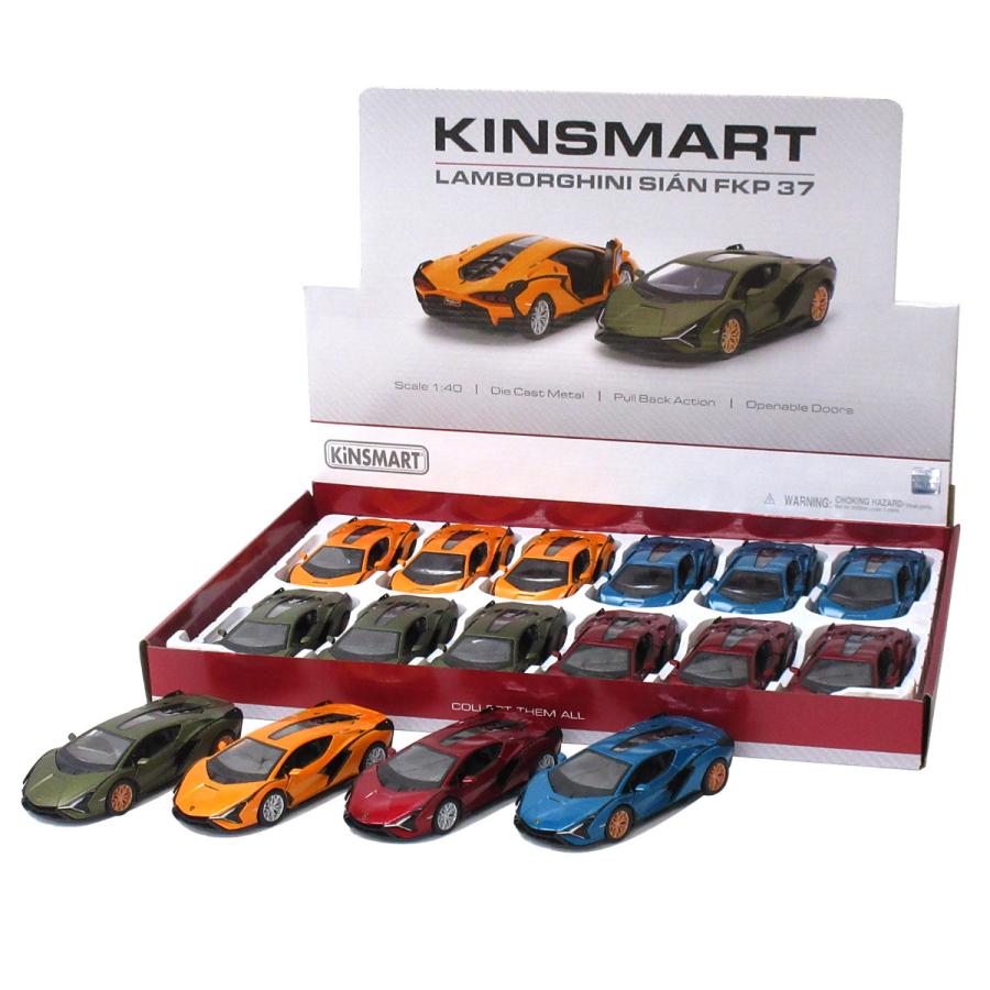 KiNSMART キンスマート プルバックミニカー 1/40 ランボルギーニ