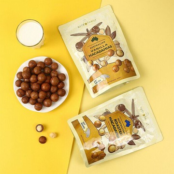 NUTS FAMILY 澳洲帶殼火山豆(240g) 款式可選 堅果 夏威夷豆 零食 點心【三哥嚴選】DS028366