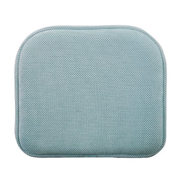 【RICHOME】紓絨乳膠防滑坐墊-2入粉藍2入