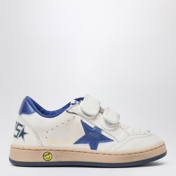White/blue Ball Star sneakers