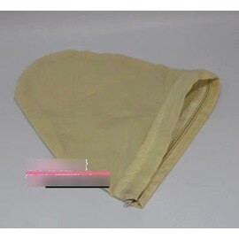 【港式奶茶過濾袋-棉布-袋口徑13cm-袋長25cm-4件/組】拉茶袋 沖袋 茶葉咖啡隔渣袋 絲襪奶茶過濾袋-7501007