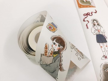 復刻回憶 離型紙紙膠帶