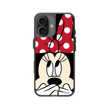 iPhone 17 Clear (相機按鈕) 酷墨灰 - 迪士尼-米奇 Mickey - 米妮摀嘴