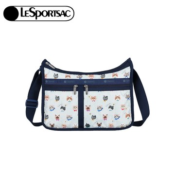 |快速出貨|Lesportsac Deluxe Everyday Bag 奢華斜背包 送禮-晴空貓語