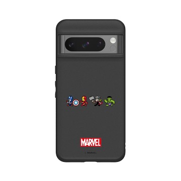 Pixel 8 Pro SolidSuit 黑 - 迪士尼-漫威 Marvel - 漫威英雄-8Bit版