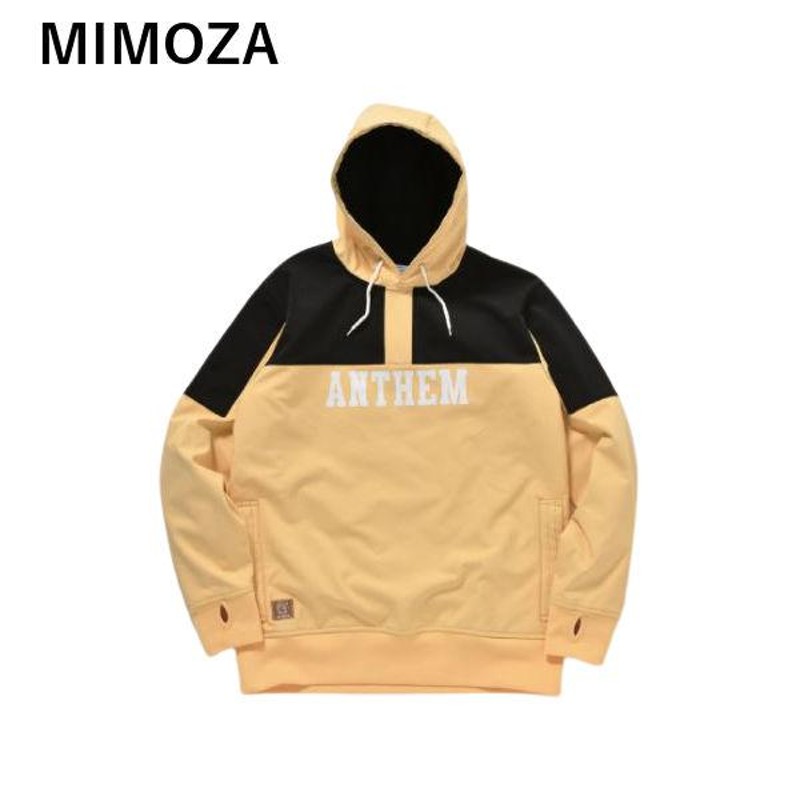 アンセム ANTHEM SHOULDER PATCH HOODIE パッチフーディー パーカー