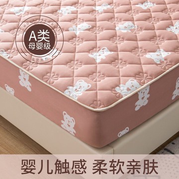 新品~A類針織夾棉床笠單件全包席夢思防塵罩保護套加厚防滑床套床墊罩- 雙11全館免運