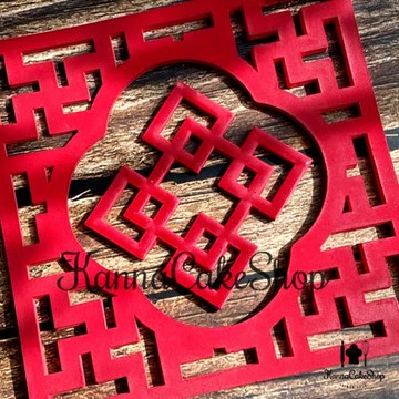 中式翻糖模具 中國風硅膠模具 鏤空窗花模具 巧克力模具 滴膠模具