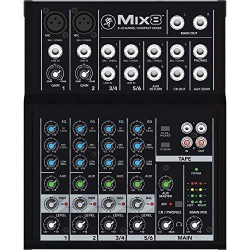 Mackie Mix Series Mix8 8Channel Mixer by Mackie