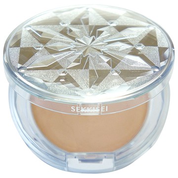 KOSE 高絲 SEKKISEI 雪肌精 CC絲絨雪粉餅粉蕊 002 自然色 打造輕盈透亮底妝  1個